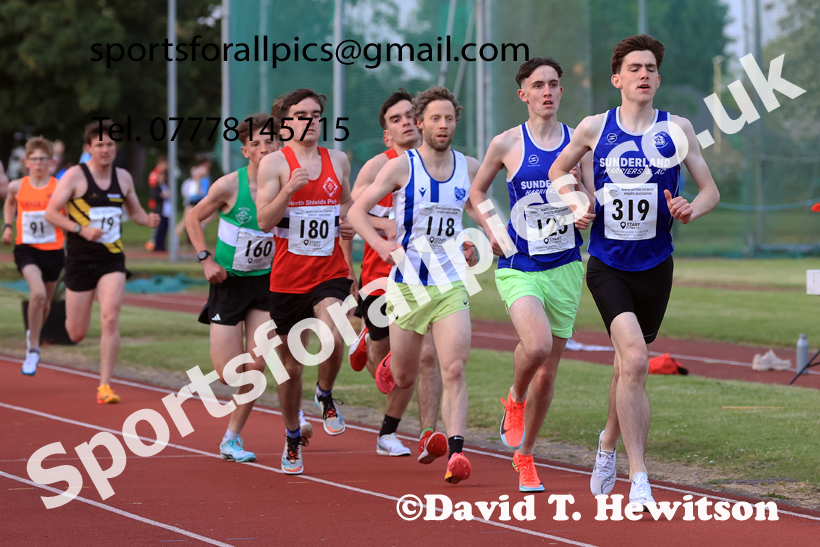 3000 metres, 2026 NEGP 2, Monkton Stadium, Wednesday, May 27th. Photo: David T. Hewitson/Sports for All Pics